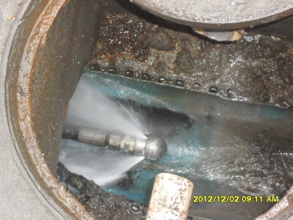 坡头污水管道高压清洗