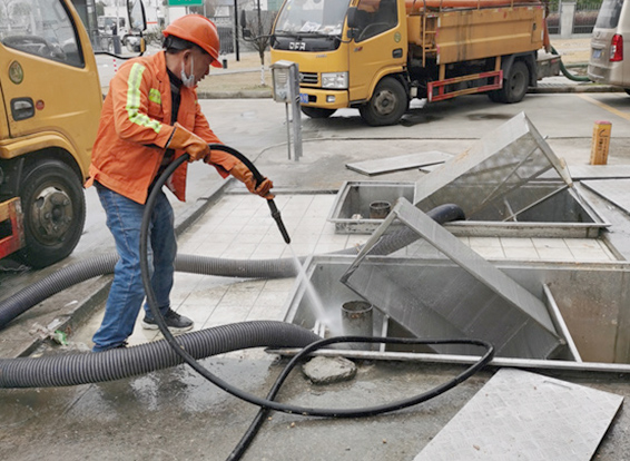 坡头隔油池清理