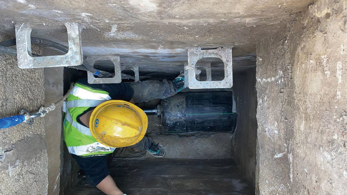 坡头HDPE短管内衬法